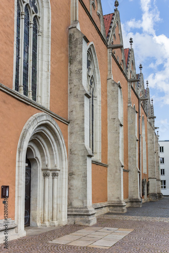 Door of the Katarinenkirche church of Braunschweig, Germany