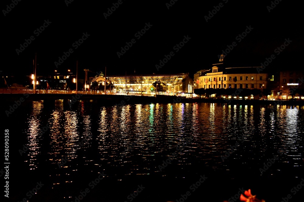 night view of Lucerne 