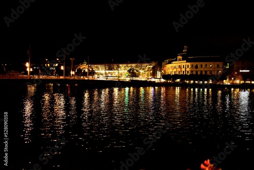 Obraz na płótnie night view of Lucerne w salonie
