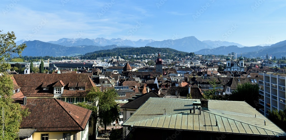 Overlook of Lucerne 