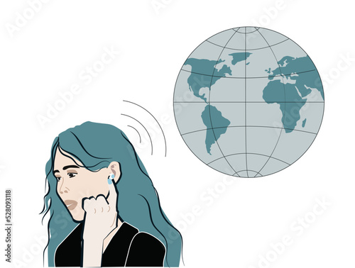 deaf girl wants to hear the sounds of the world