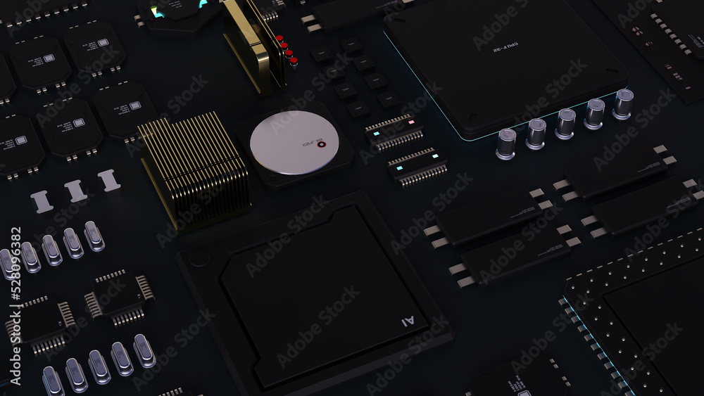 components of computing power on a chip . the concept of next-generation computer technology