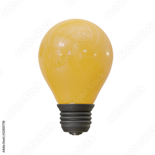 light bulb isolated