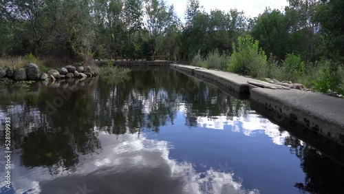 Las Presillas, Piscinas Naturales de Rascafría, Madrid, España.