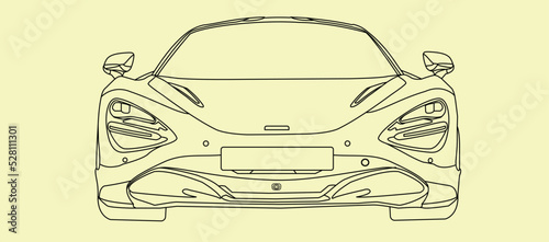 illustration of a car,sketch of a car.