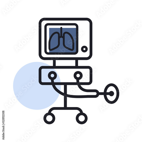 ICU ventilator medical therapy lungs ventilation