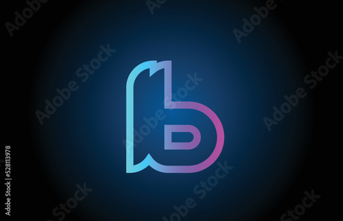 pink line 16 number logo icon design. Creative template for business and company
