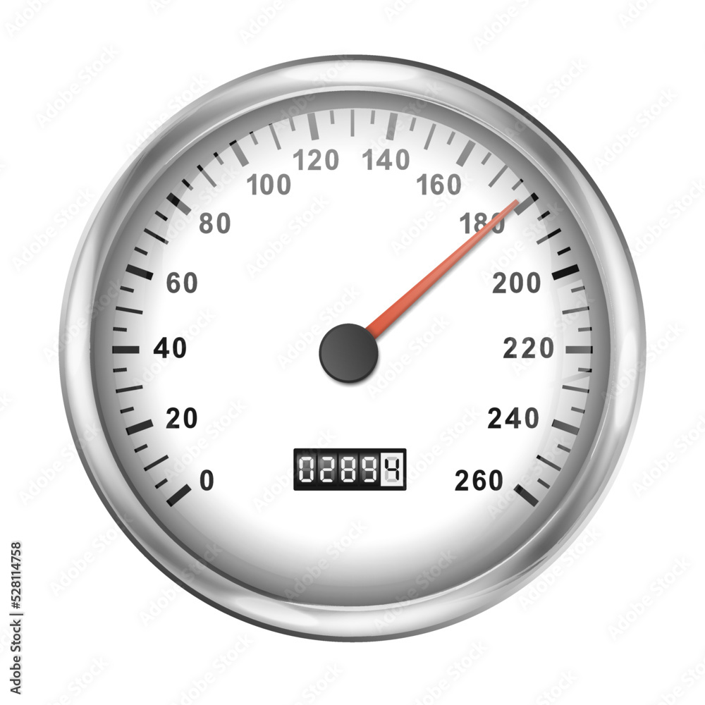 Realistic speedometer. Realistic glossy rounded buttons with speedometer. Vector illustration. Realistic speedometer. Realistic glossy rounded buttons with speedometer. Vector illustration.