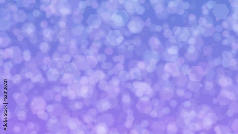 Motion graphics. Abstract background with bokeh. Soft light defocused spots