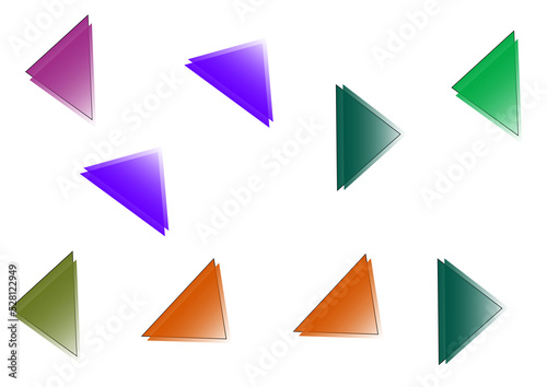 abstract color background with shape