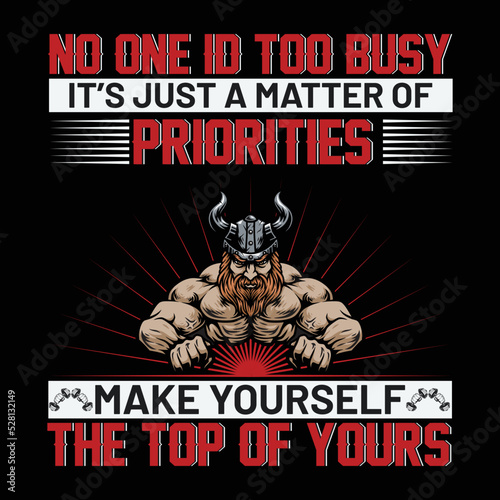 gym t shirt design vector