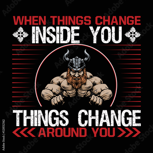 gym t shirt design vector