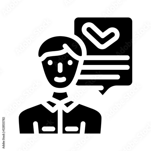 mql marketing qualified lead glyph icon vector. mql marketing qualified lead sign. isolated symbol illustration