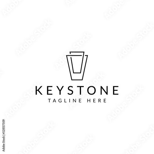keystone line logo design