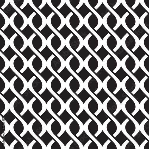 Seamless decorative ornamental pattern background