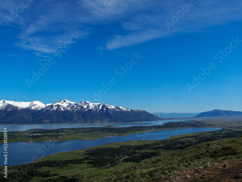 scenery at Los Glaciares national park  patagonia