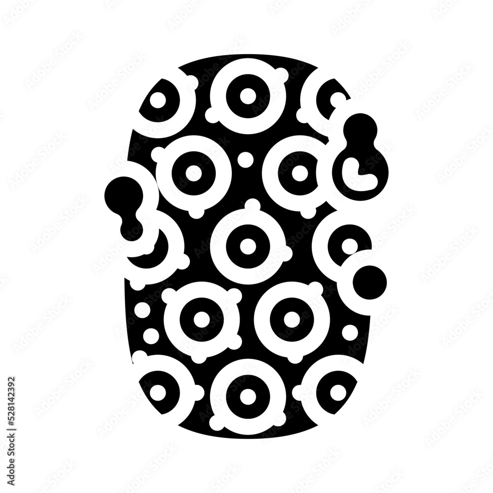 scrubbing soap glyph icon vector. scrubbing soap sign. isolated symbol illustration scrubbing soap glyph icon vector. scrubbing soap sign. isolated symbol illustration