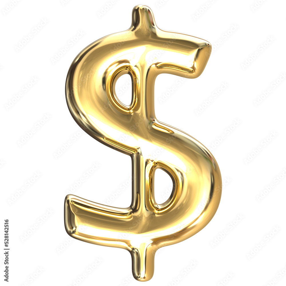 3d golden percent symbol 3d golden percent symbol