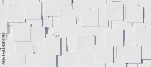 白色の四角形が並ぶ背景素材