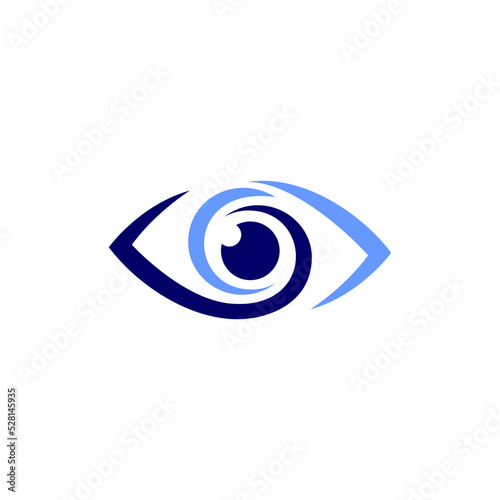 eye logo concept vector stock illustration
