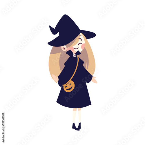 halloween witch girl