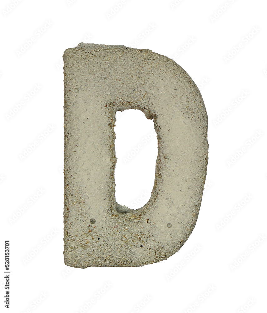 consonant letter d is used to make words on transparent background png ...