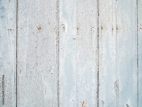 old light blue faded vertical wooden plank floor or wall texture background