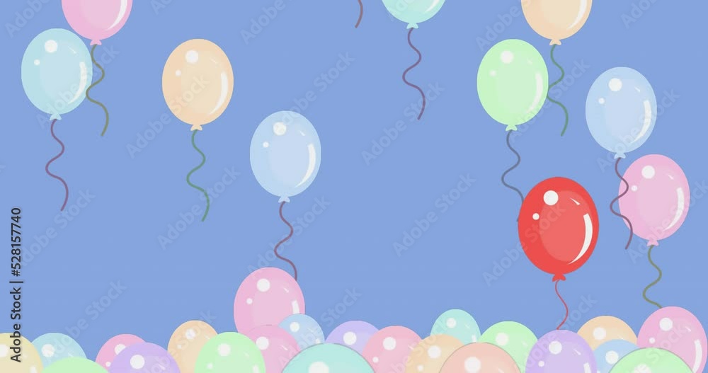 Balloons floating Balloons floating