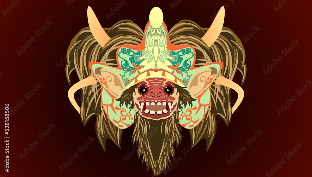 skull with a mask and wings skull with a mask and wings