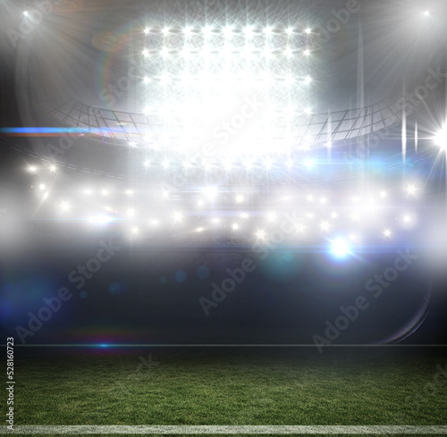 American football arena © vectorfusionart