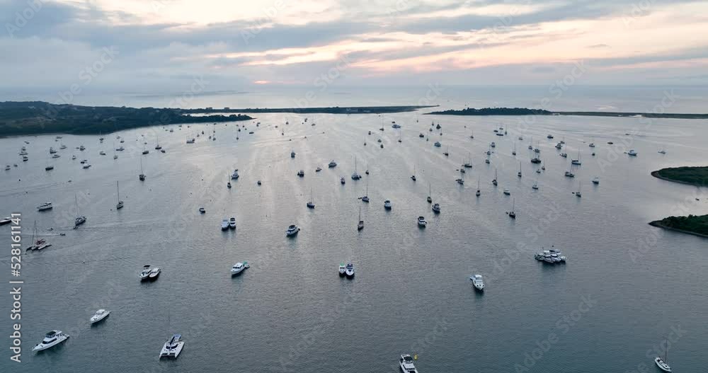 08-17-2022 - Late afternoon sunset over Scotch Beach and the Great Salt Pond New Shoreham, Block Island, Rhode Island 08-17-2022 - Late afternoon sunset over Scotch Beach and the Great Salt Pond New Shoreham, Block Island, Rhode Island