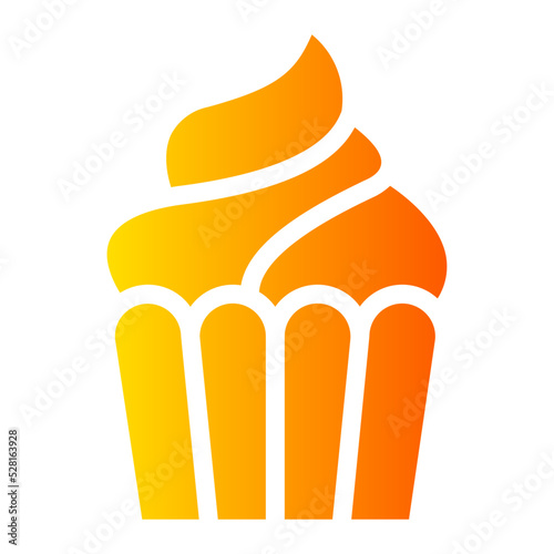 cupcakes gradient icon