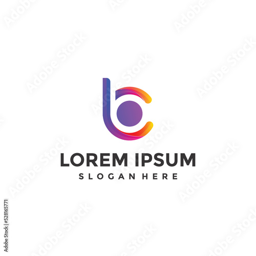 Free Download bc colorful logo design - GFXLoad