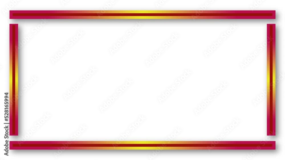Abstrack frame with a slow rotating force Abstrack frame with a slow rotating force