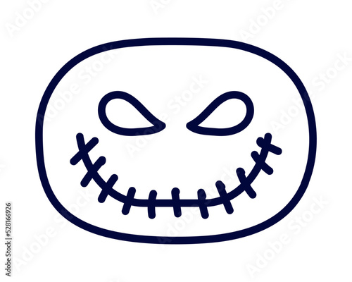 halloween creepy pumpkin