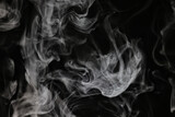 texture smoke on a black background abstract