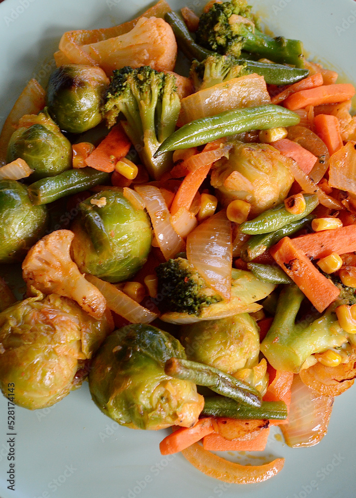 stir fried vegetables