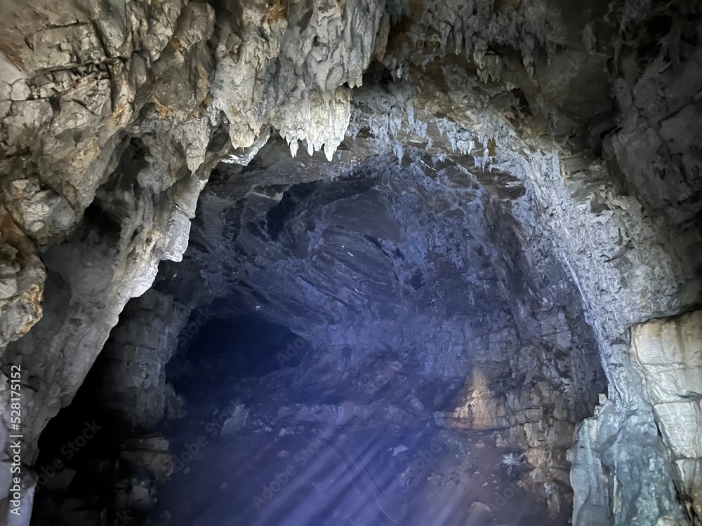 Križna cave or Krizna cave, Slovenia (Die Höhle Krizna jama - Grahovo, Slowenien) or Križna jama, Slovenija