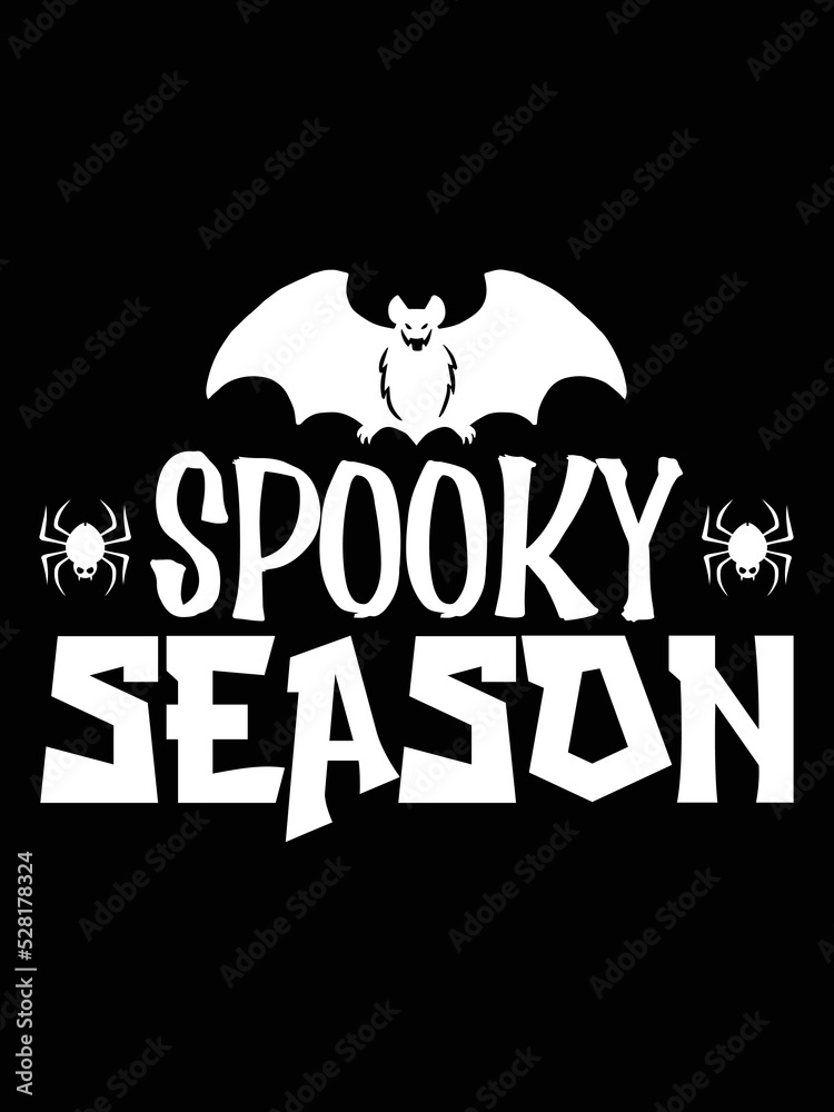 Spooky season halloween  t-shirt design 