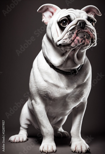 Portrait of French Bulldog dog