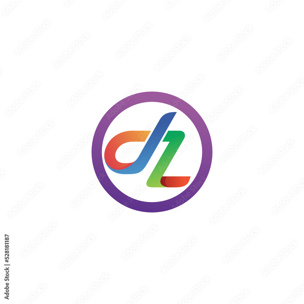 Letter d and z logo design Letter d and z logo design