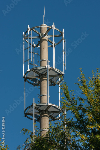Obraz na płótnie Antena radiowa w salonie