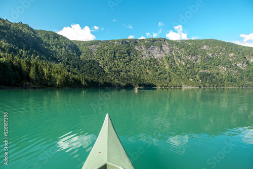 Canoe trip at Hafslovatnet, Norway © Christina