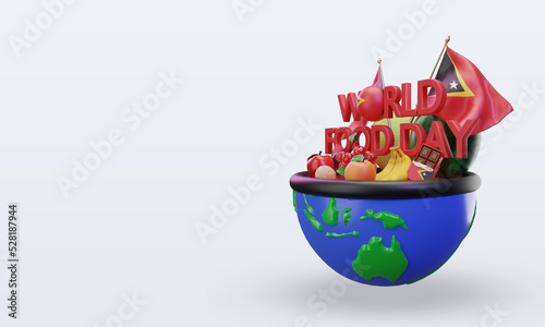 3d World Food Day Timor Leste rendering right view