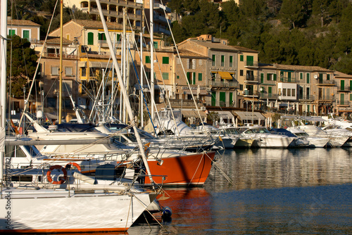 puerto de Soller.Tramuntana.Mallorca.Baleares.España. photo