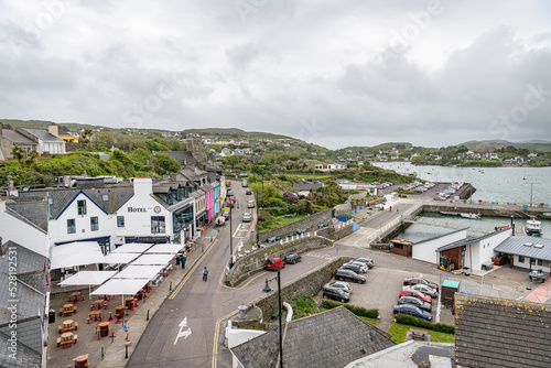 Baltimore Harbour and Seafront Panorama, County Cork, Ireland © dvlcom