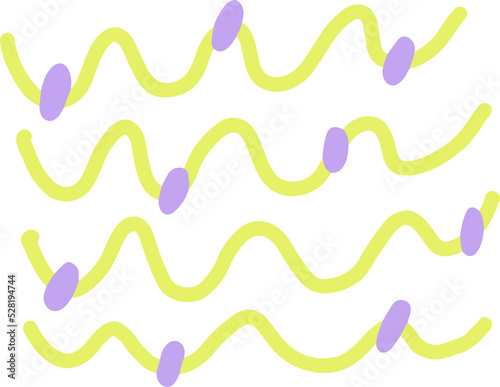 Abstract Organic Line doodle
