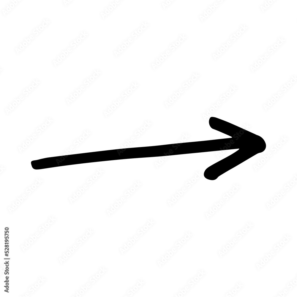 righht arrow cute doodle art hand drawn icon illustration design for stickers righht arrow cute doodle art hand drawn icon illustration design for stickers