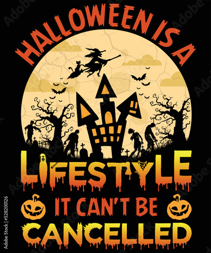 Scarry Halloween t-shirt design vector