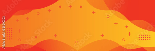 orange abstract background  banner